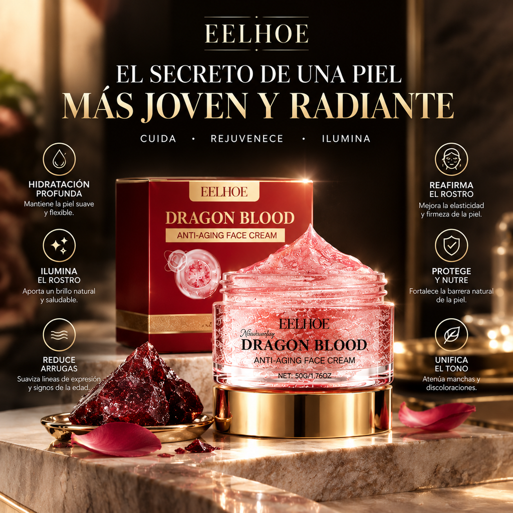 AVEA™ Dragon Glow — Crema Facial Hidratante