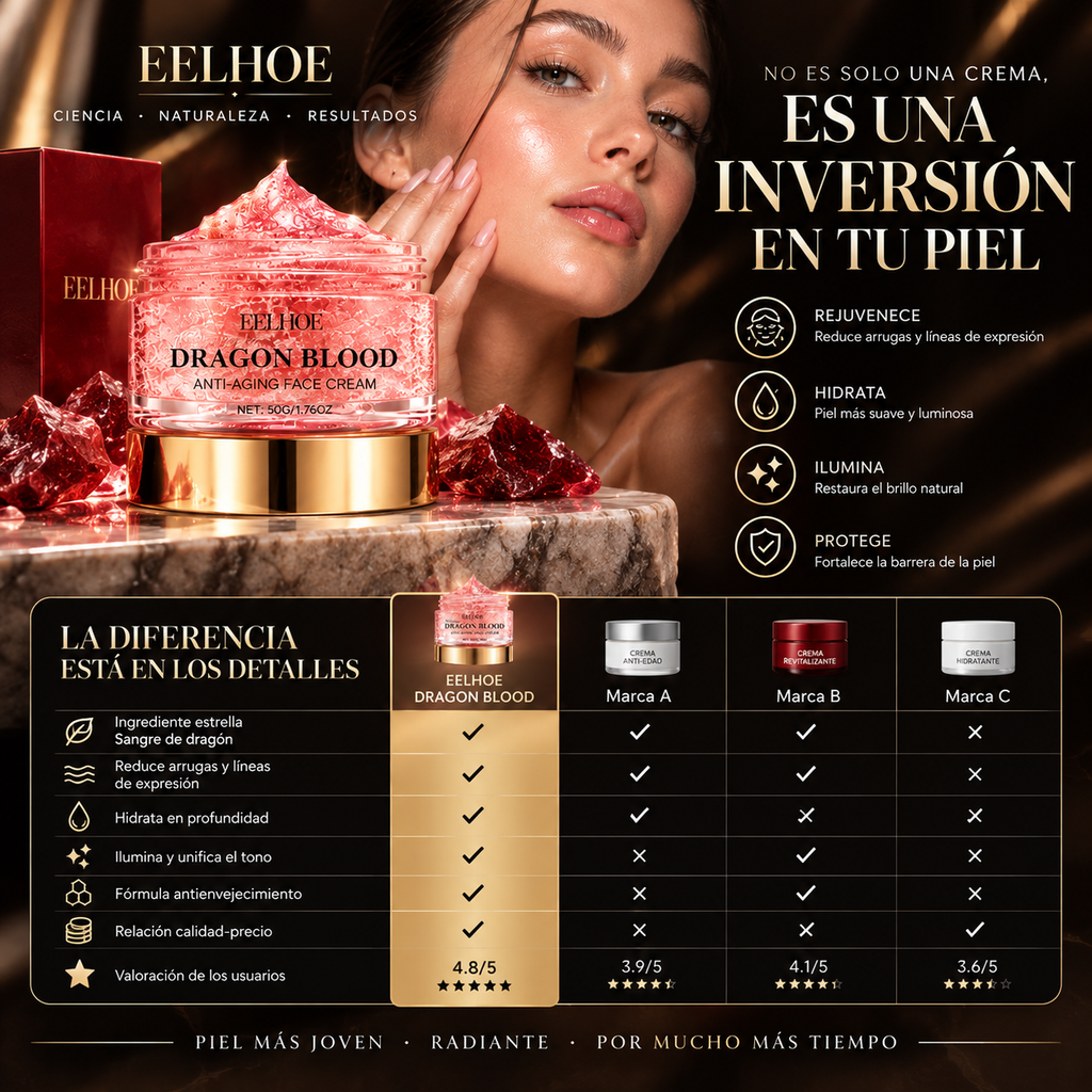 AVEA™ Dragon Glow — Crema Facial Hidratante